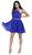 Nox Anabel - 6225 Illusion High Halter Lace Cocktail Dress