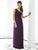 6651 Dress In Aubergine