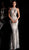 Jovani - 62486 Illusion Paneled Sequined High Halter Gown