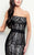 TB Shorts by Mon Cheri - TS21586 Short Dress In Black Champagne