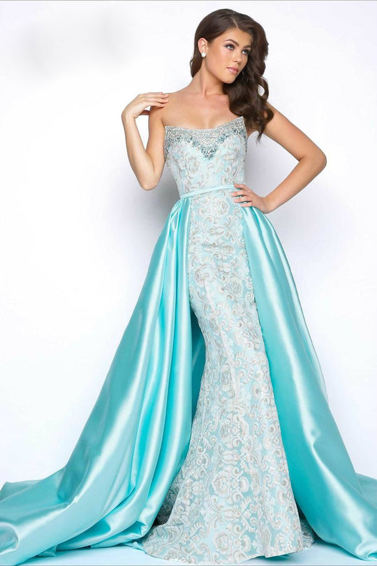 Mac Duggal - Prom Style 62662M in Blue