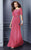 Alyce Paris Black Label - 29755 Off-Shoulder Jersey A-line Dress in Pink