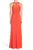 Aidan by Aidan Mattox - Lace Halter Neck Dress 151A13140 in Red
