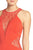 Aidan by Aidan Mattox - Lace Halter Neck Dress 151A13140 in Red