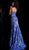 Jovani - 62746 Strapless Embellished Sweetheart Mermaid Dress in Blue
