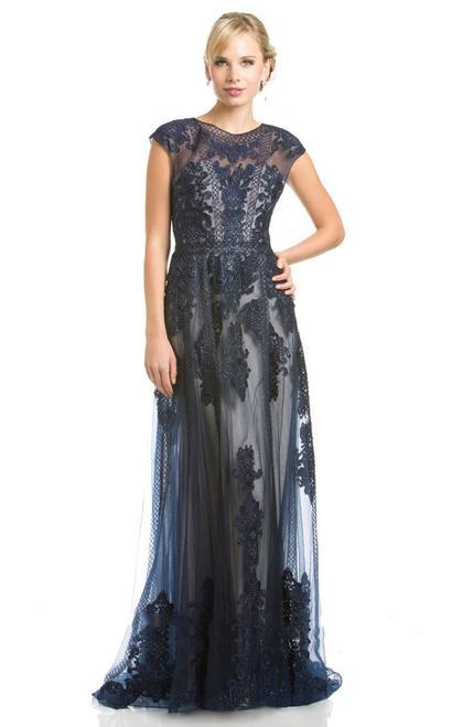 Lara Dresses - 32602 in Navy