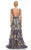Lara Dresses - 32607 in Sapphire/Nude