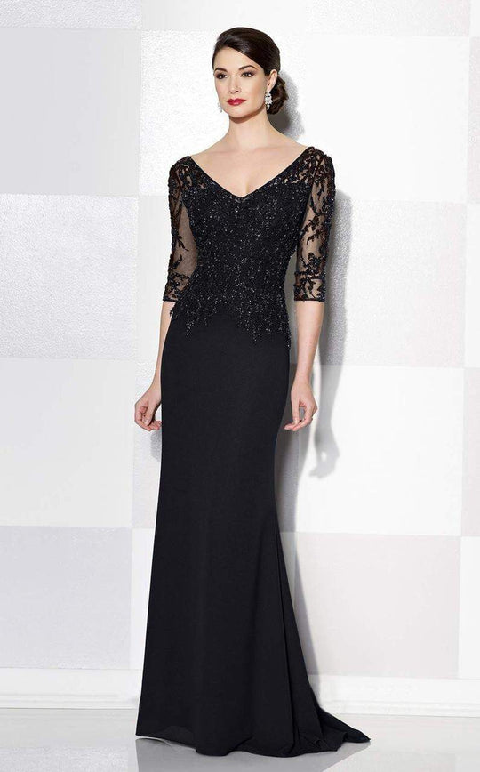 Cameron Blake by Mon Cheri - Dress 215637 in Black