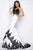 Mac Duggal - Black White Red Style 62819R in Black and White