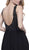 Nox Anabel - 6291 Beaded V-neck Scoop Back A-line Cocktail Dress