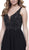 Nox Anabel - 6291 Beaded V-neck Scoop Back A-line Cocktail Dress