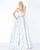 Mac Duggal - 62954M Embellished Sweetheart A-line Dress In Blue