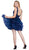 Nox Anabel - 6310 Ruffled V-neck A-line Dress