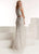 Jasz Couture - 6312 Two Piece Beaded Feathered Dress In White
