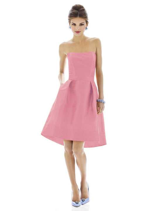 D580 Bridesmaid Dress in Papaya