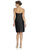 D602 Bridesmaid Dress in Black