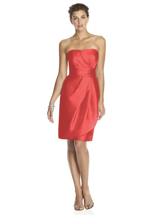 D602 Bridesmaid Dress in Firecracker