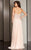 Clarisse - M6229 Embellished Sweetheart Column Dress in Pink