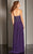 Clarisse - M6229 Embellished Sweetheart Column Dress in Purple