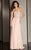 Clarisse - M6229 Embellished Sweetheart Column Dress in Pink