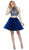 Two Piece Beaded A-line Dress