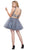 Two Piece Beaded A-line Dress