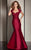 Clarisse - M6256 Lace Queen Anne Mermaid Dress in Red
