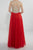 Alyce Paris Prom - 6342 Beaded Illusion Layered Chiffon Dress in Red