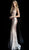 Jovani - 63439 Gradient Sequined Illusion Mermaid Gown in Pink