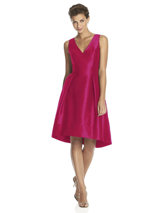 Alfred Sung - D586 Bridesmaid Dress in Sangria