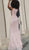 Jovani - 63552 Allover Sequin Lace Up Side Sheath Prom Dress in Pink
