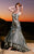 MNM Couture - 6355 Embellished Sweetheart Trumpet Dress In Silver