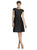 D568 Bridesmaid Dress in Black