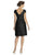 D568 Bridesmaid Dress in Black