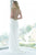 Alyce Paris  - 6361 Illusion Jewel Neck Sheath Dress in White and Blue