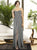 2879 Dress in Charcoal Gray