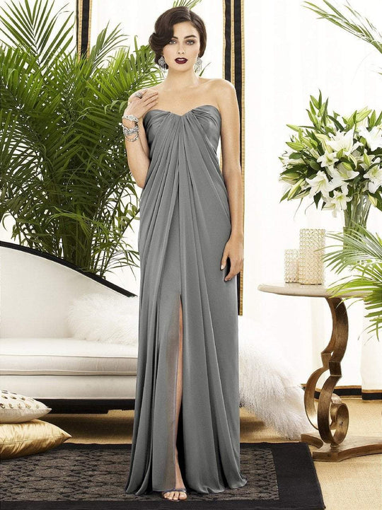 2879 Dress in Charcoal Gray