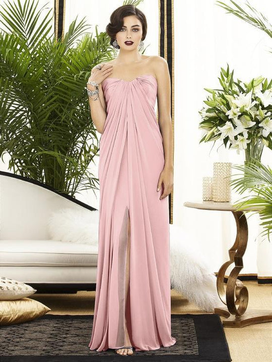 Dessy Collection - 2879 Gown In Rose