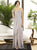 Dessy Collections - Ruched Strapless Crepe Gown 2879 in Neutral
