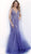 Jovani - 63700 Beaded Embellished Sleeveless Trumpet Prom Dress in Purple