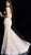 Jovani - 63704 Corset V Neck Spaghetti Strap Mermaid Prom Dress in Pink