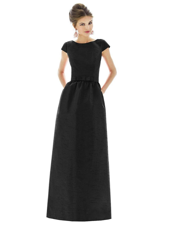 D569 Bridesmaid Dress In Black