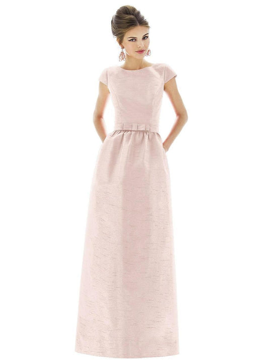 D569 Bridesmaid Dress In Pearl Pink