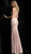 Jovani - 63931 Embellished Halter Trumpet Dress In Pink