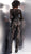 Jovani - 64068 Embellished Long Sleeve Deep V-neck Jumpsuit in Black