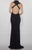 Alyce Paris - 6429 Sleeveless High Neck Lace Gown In Black