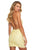 Sherri Hill - 53151 Embroidered Lace Short Dress In Yellow