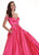 Rachel Allan - 6440 Corset Off-Shoulder Ballgown
