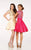 Shorts by Mon Cheri - MCS11609 Dress in Pink and Gold