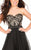 Shorts by Mon Cheri - MCS11618 Dress in Black and Neutral